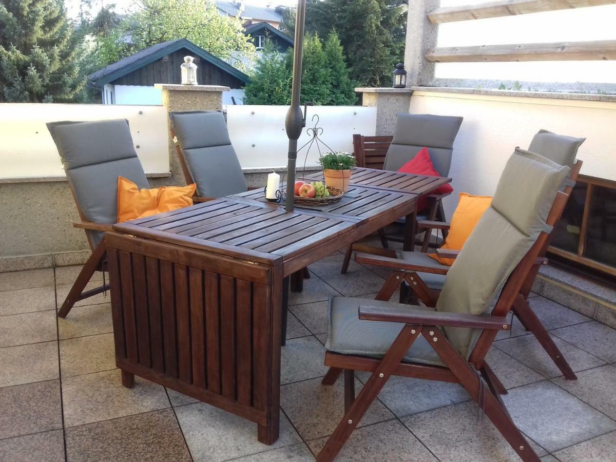 Ferienwohnung Wiesmuehlstrasse Henndorf am Wallersee Exterior foto