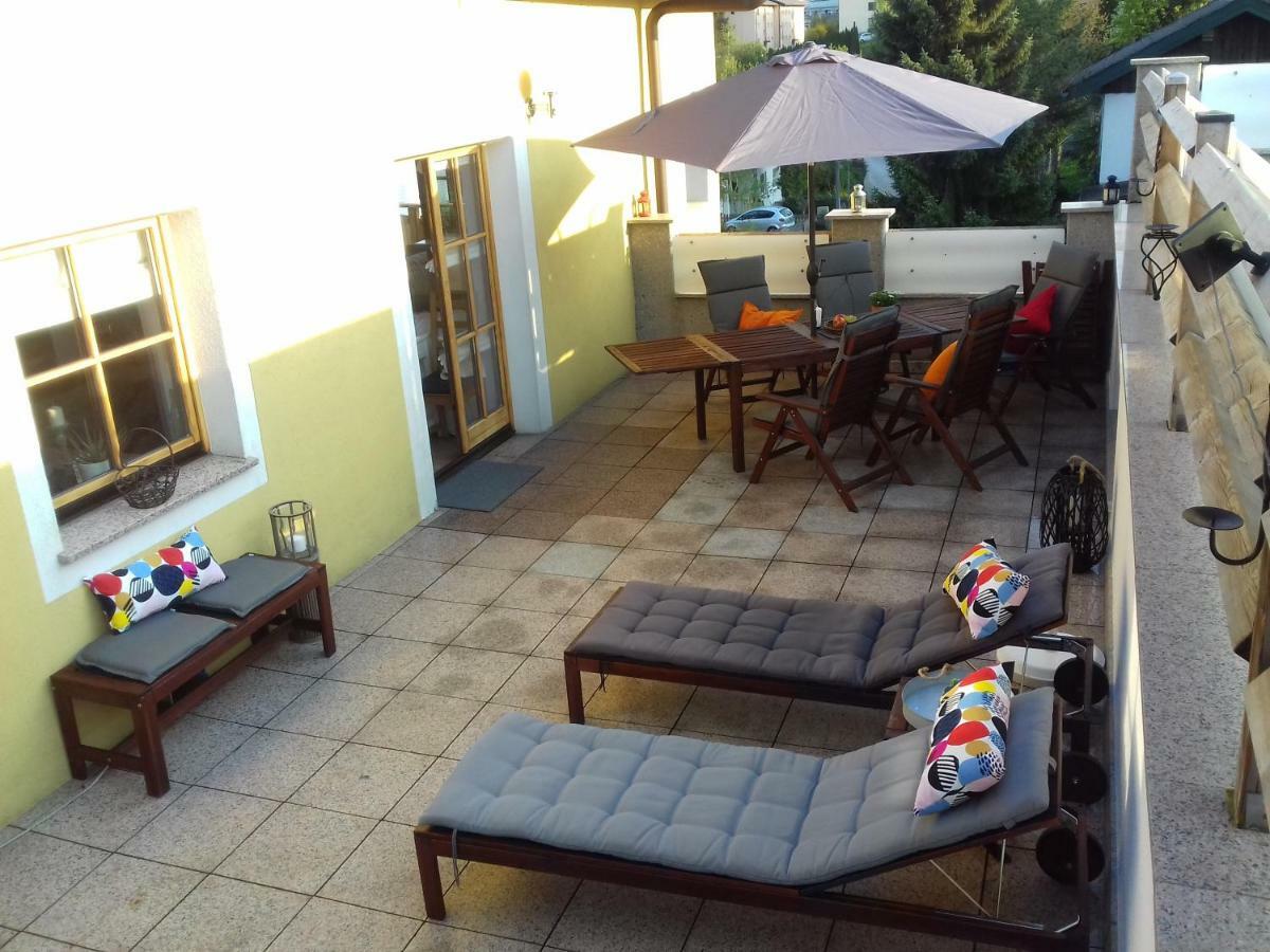 Ferienwohnung Wiesmuehlstrasse Henndorf am Wallersee Exterior foto